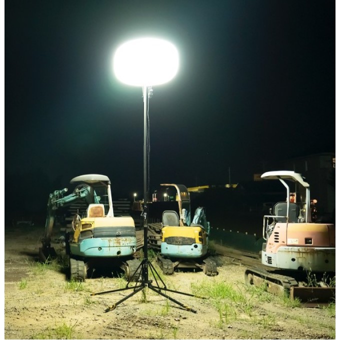 Balon de iluminare pentru situatii de urgenta 800W - 110.000 lumeni – 4,7 m inaltime